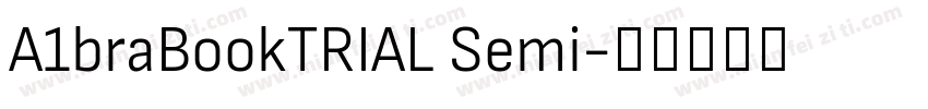 A1braBookTRIAL Semi字体转换